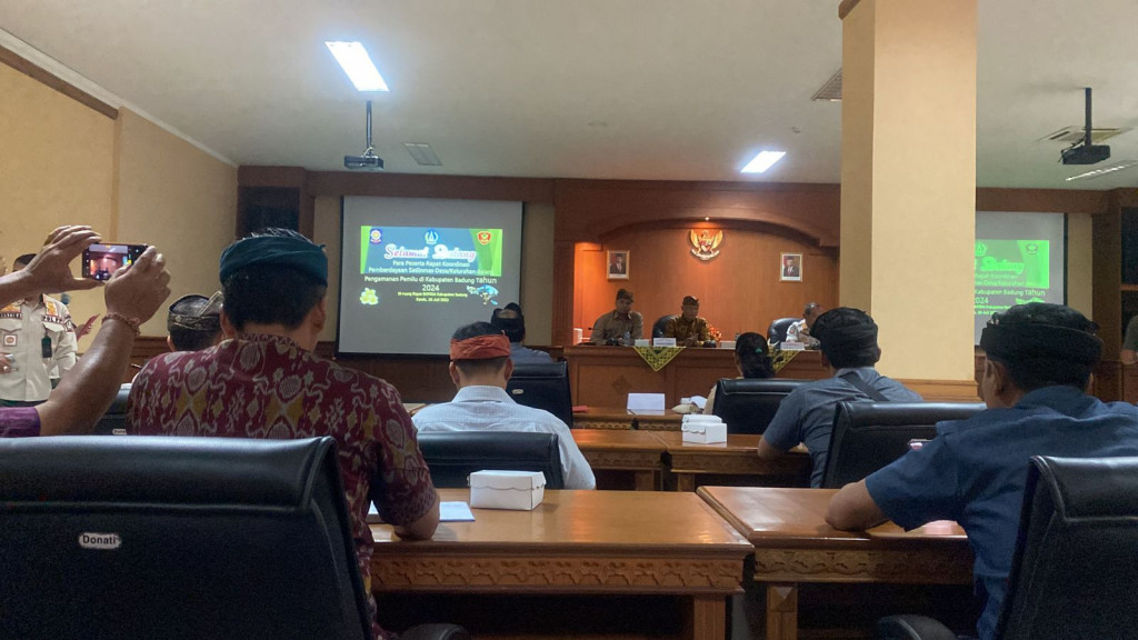 Rapat Koordinasi Pemerdayaan Satlinmas Dalam Rangka Pengamanan Pemilu